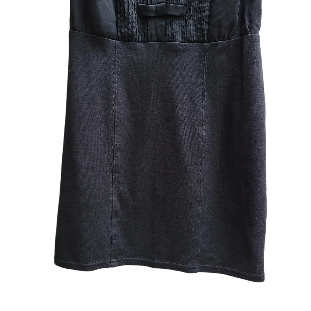 AEO Little Black Dress with Open Back, Sleeveless, Bows, Size Small - Picture 5 of 6